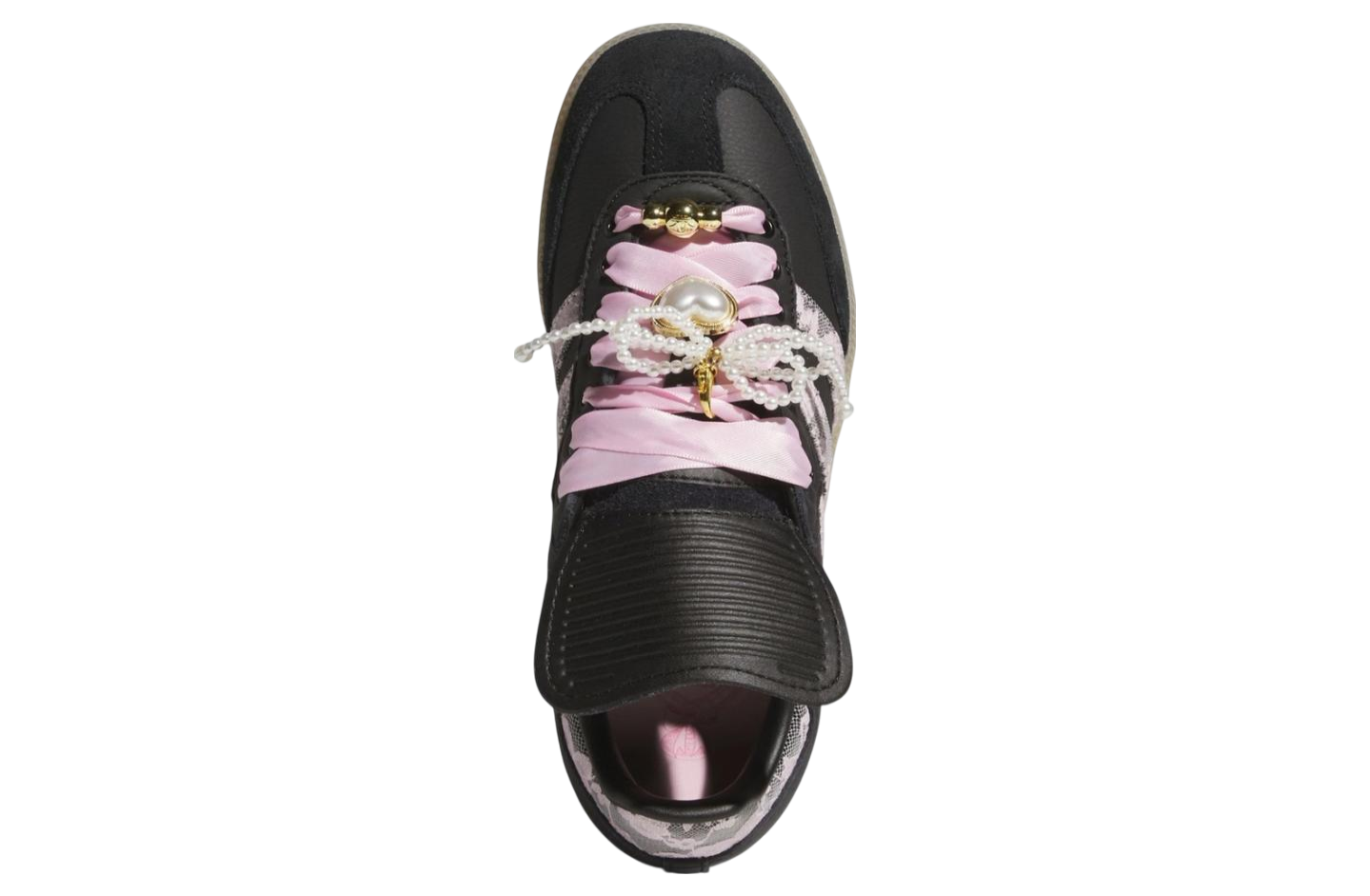 Adidas Samba Lt Lace & Pearls Core Black / Clear Pink