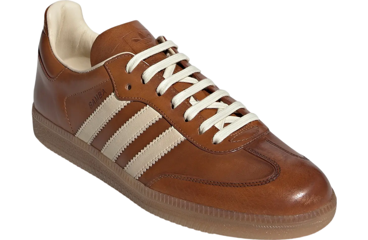 Adidas Samba Made in Italy Tan Leather