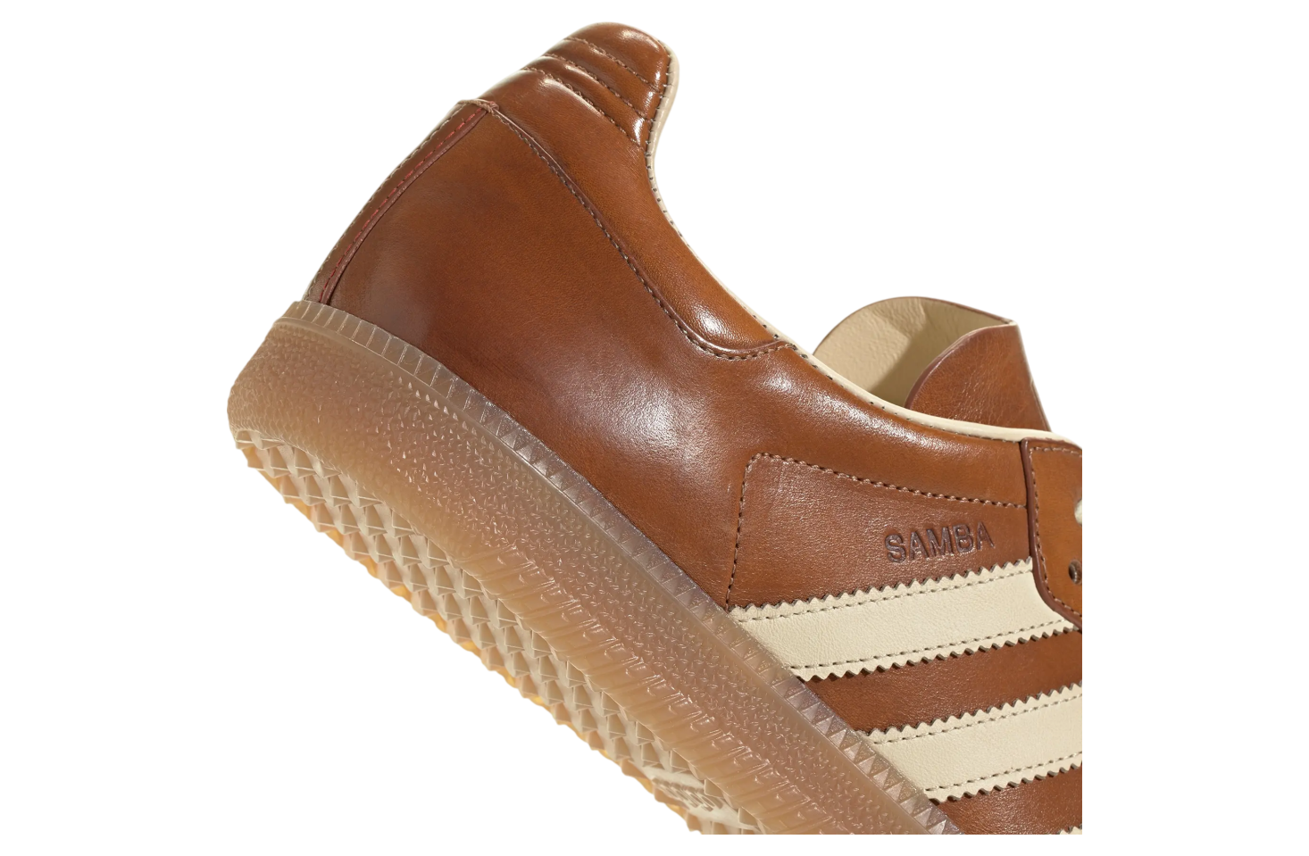 Adidas Samba Made in Italy Tan Leather