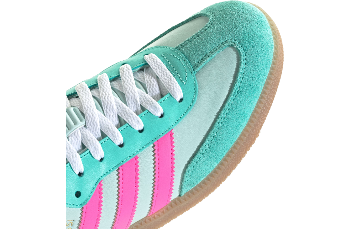 Adidas Samba Messi Halo Mint / Lucid Pink