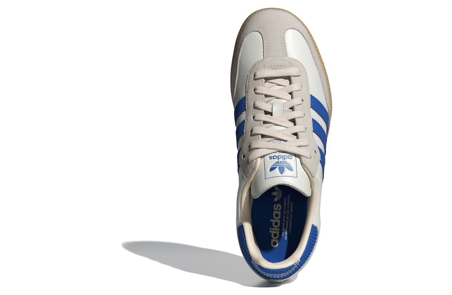 Adidas Samba OG Cloud White / Blue / Light Gum