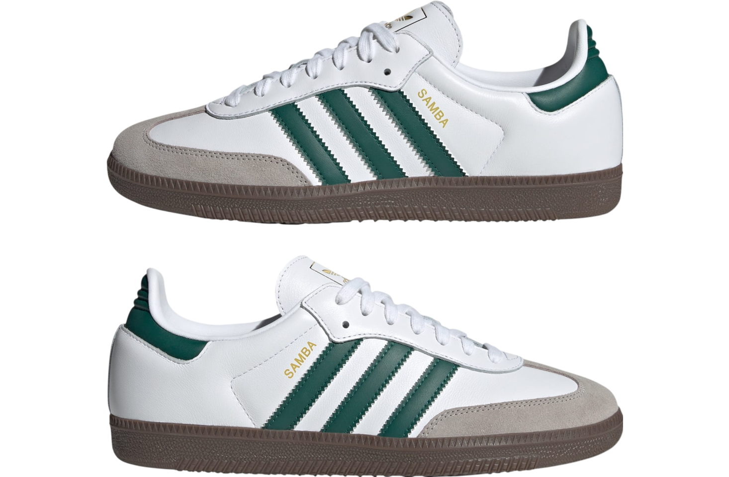 Adidas Samba OG Cloud White / Collegiate Green