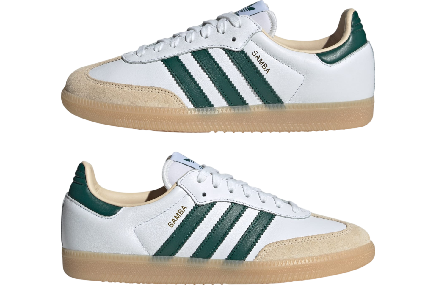 Adidas Samba Og Cloud White / Collegiate Green / Gum