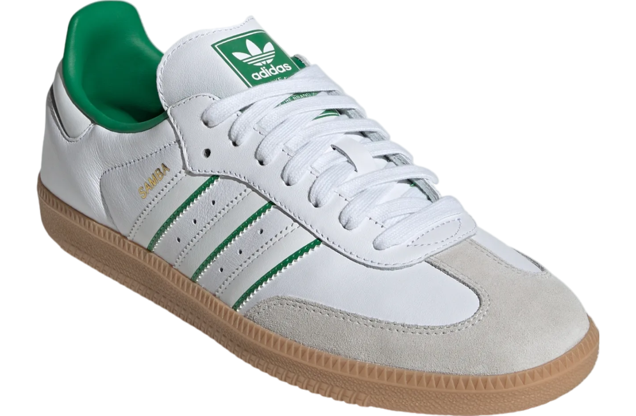 Adidas Samba OG Cloud White / Crystal White / Green