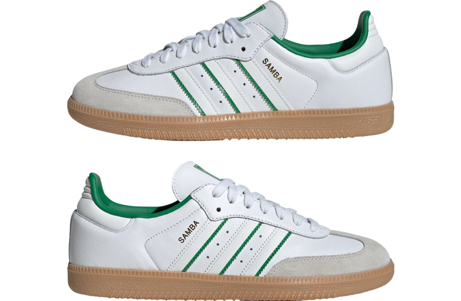 Adidas Samba OG Cloud White / Crystal White / Green