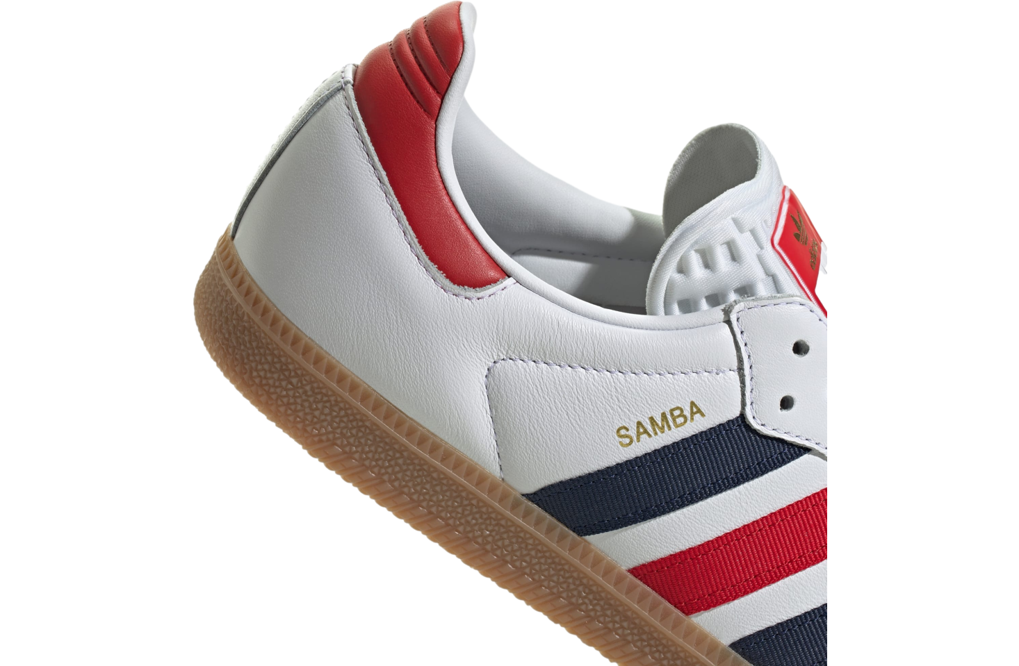 Adidas Samba OG Cloud White / Night Indigo / Better Scarlet