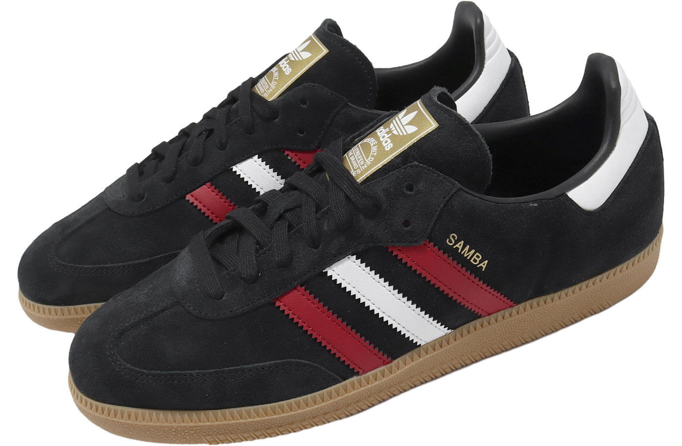 Adidas Samba OG Core Black / Better Scarlet