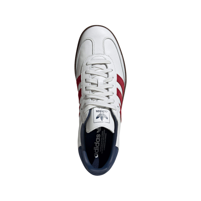 Adidas Samba OG Core White / Team Victory Red