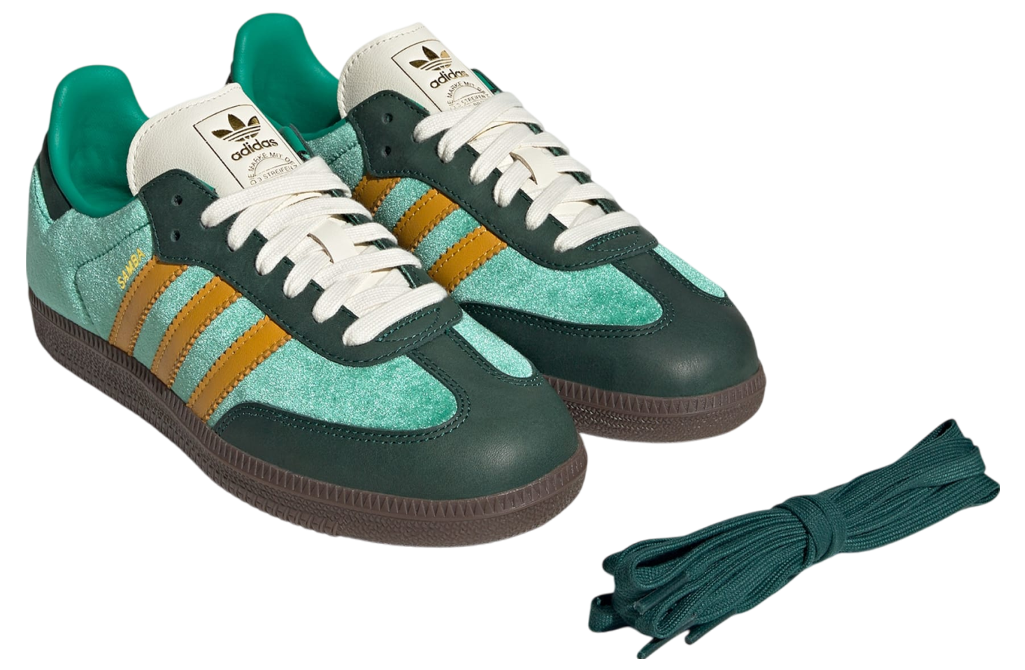 Adidas Samba OG Court Green / Preloved Yellow