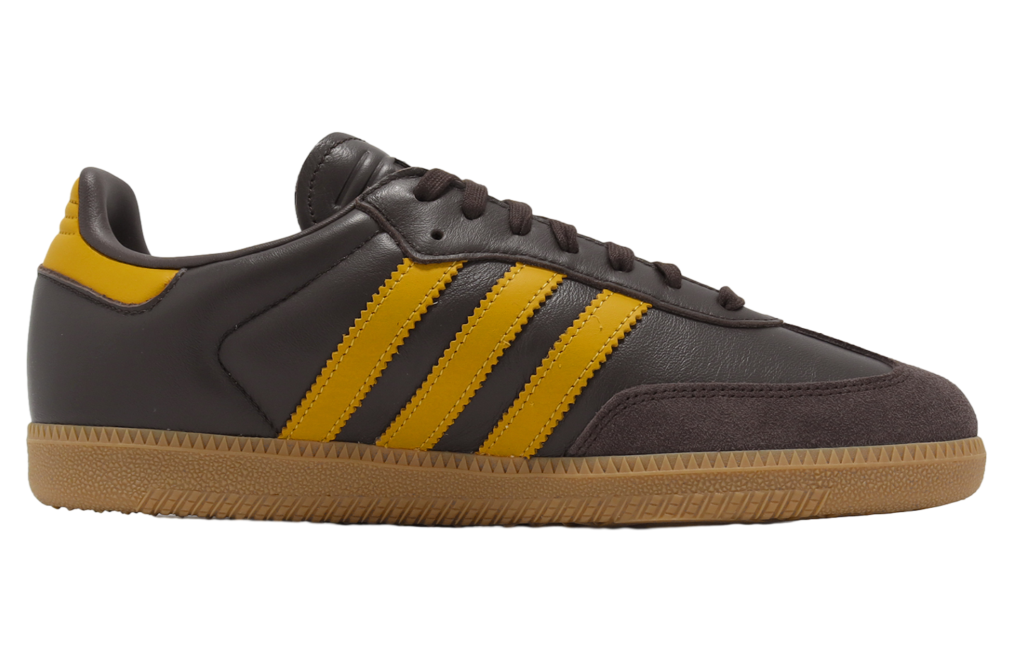 Adidas Samba OG Dark Brown / Preloved Yellow - Jan 2024