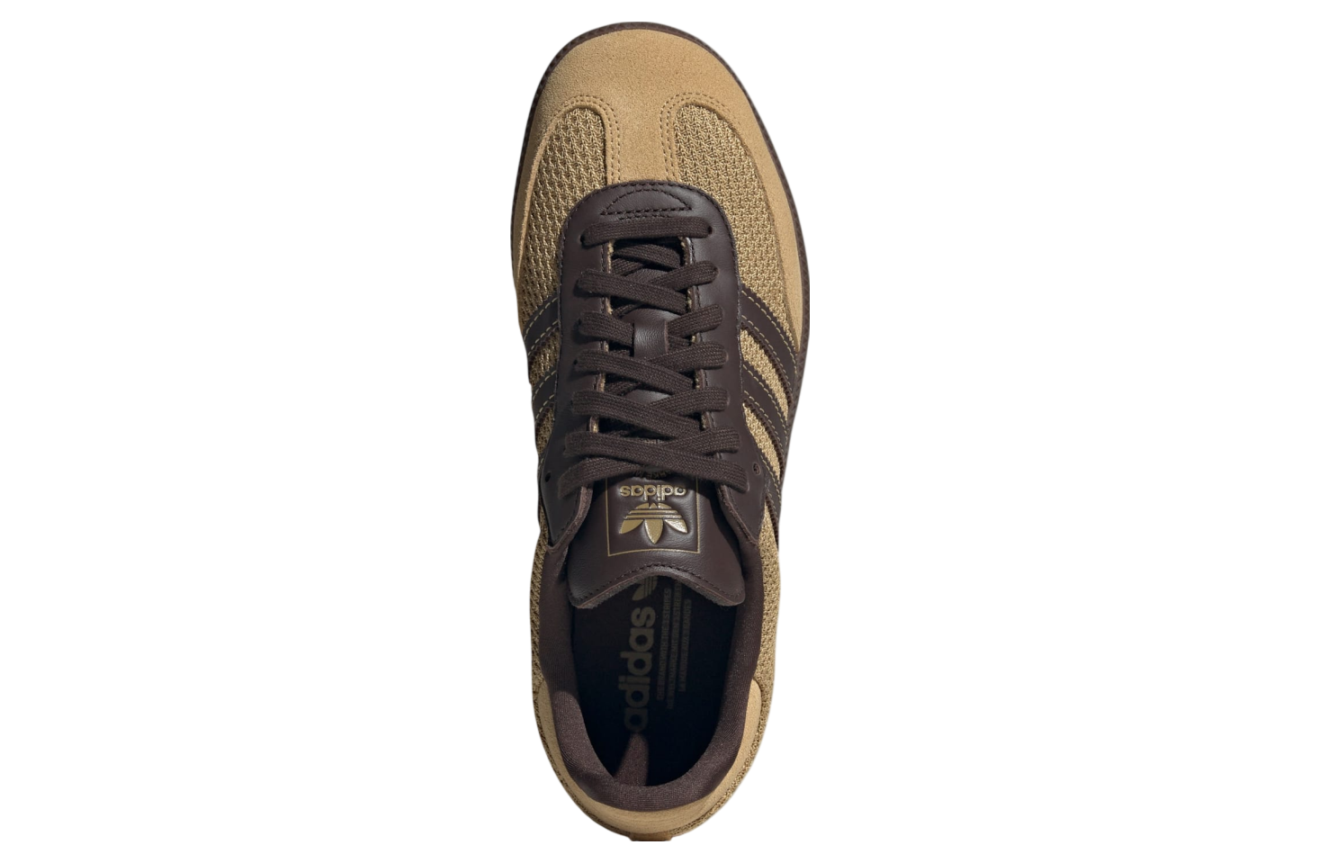 Adidas Samba OG Golden Beige / Dark Brown - Jun 2025