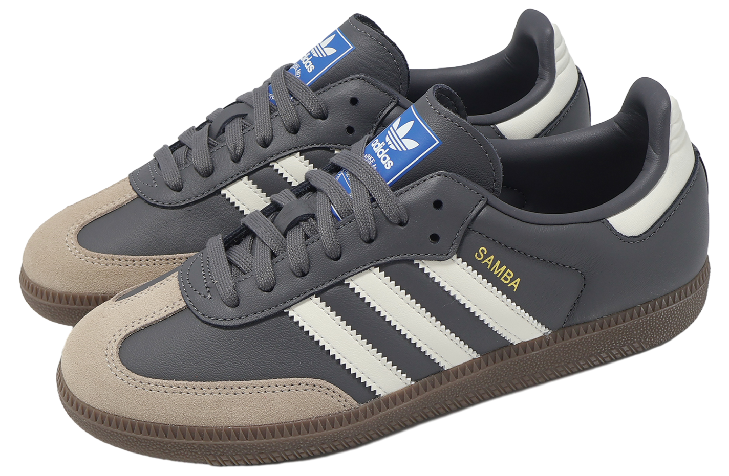 Adidas Samba OG Grey Five / Chalk White - Jul 2025 - JR0913