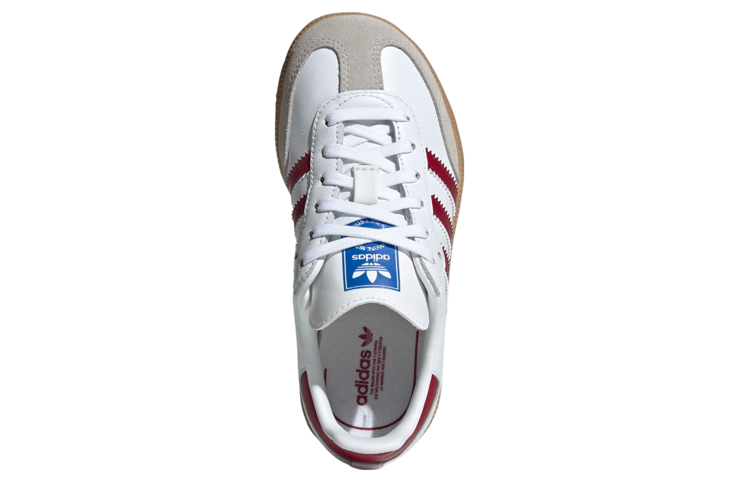 Adidas Samba Og GS Cloud White / Collegiate Burgundy