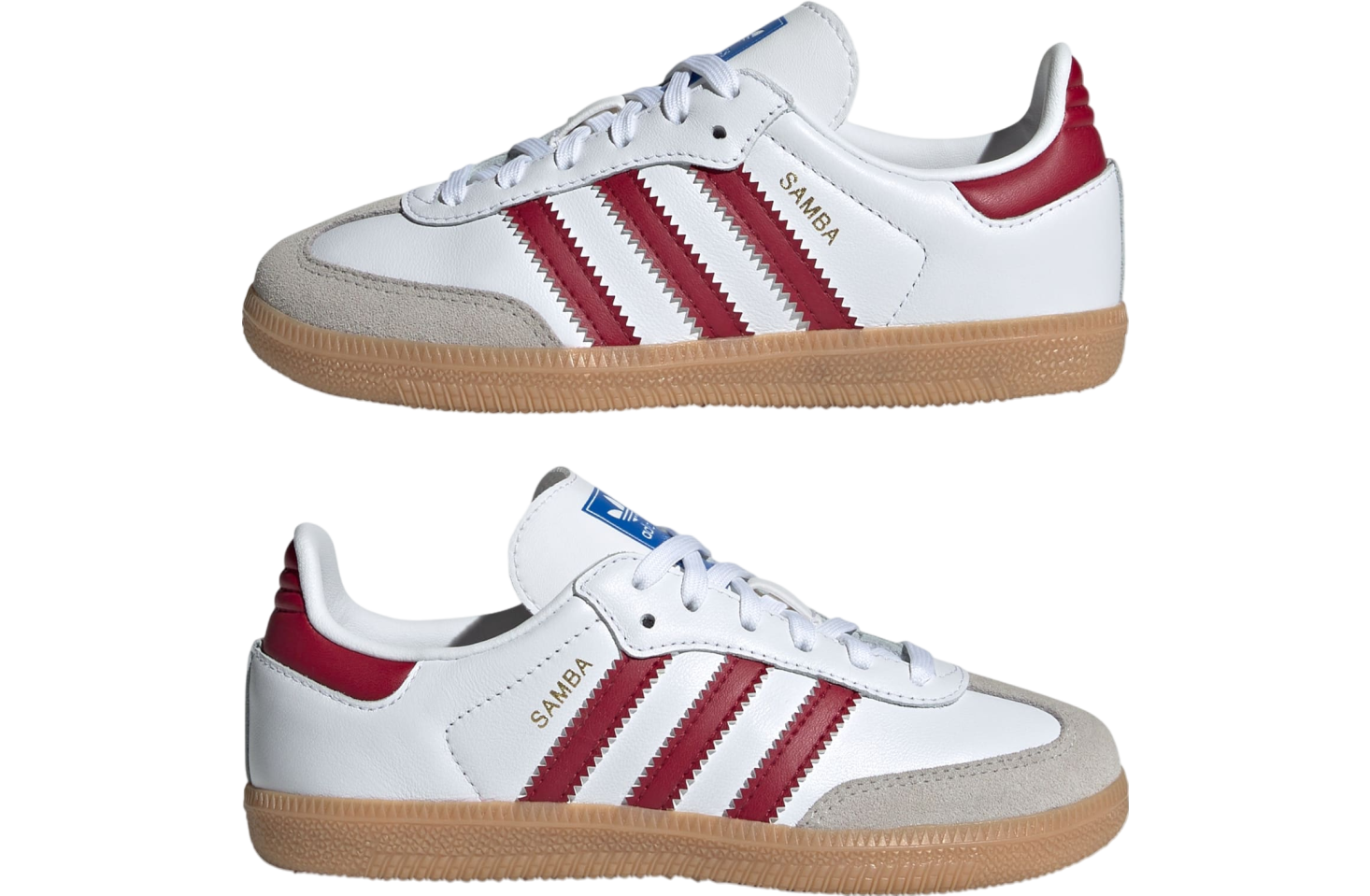 Adidas Samba Og GS Cloud White / Collegiate Burgundy