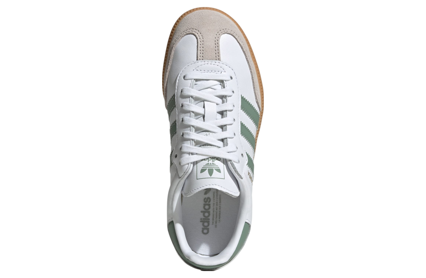 Adidas Samba OG GS Cloud White / Silver Green