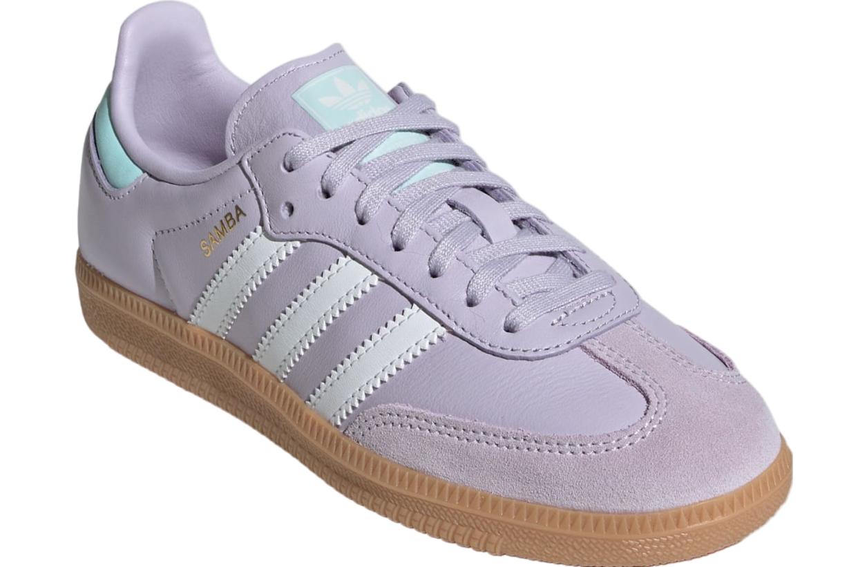 Adidas Samba OG GS Silver Dawn / Crystal White / Gum