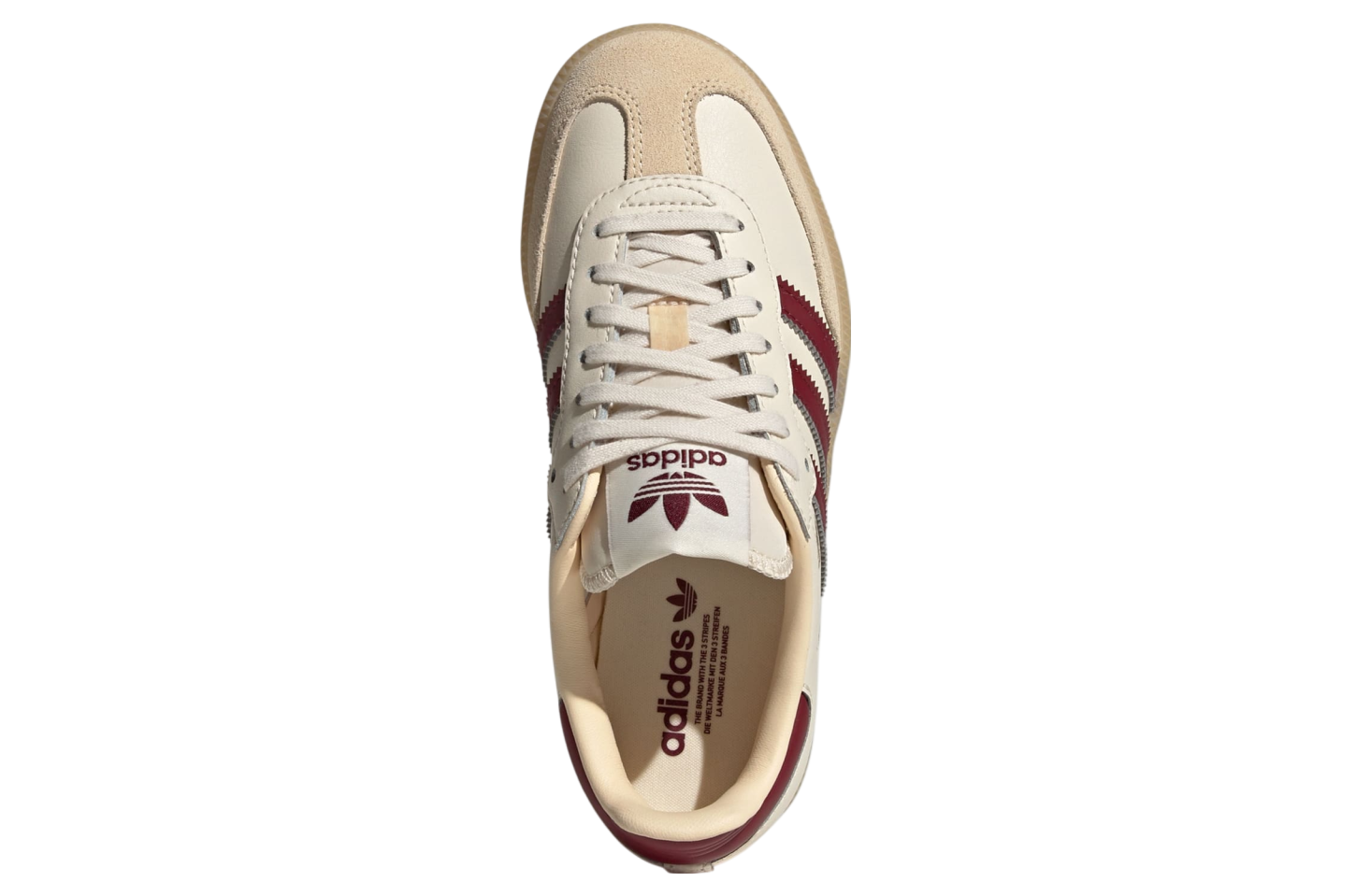 Adidas Samba OG GS Wonder White / Shadow Red