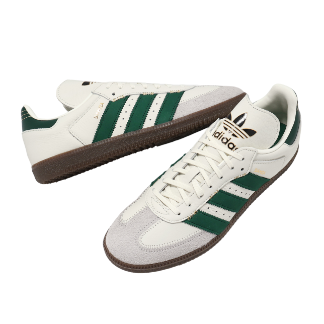 Adidas Samba OG Ivory / Collegiate Green - Mar 2024 - IF1811