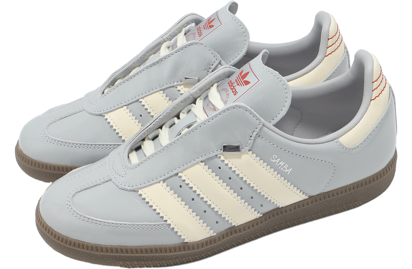 Adidas Samba OG Matte Silver / Chalk White