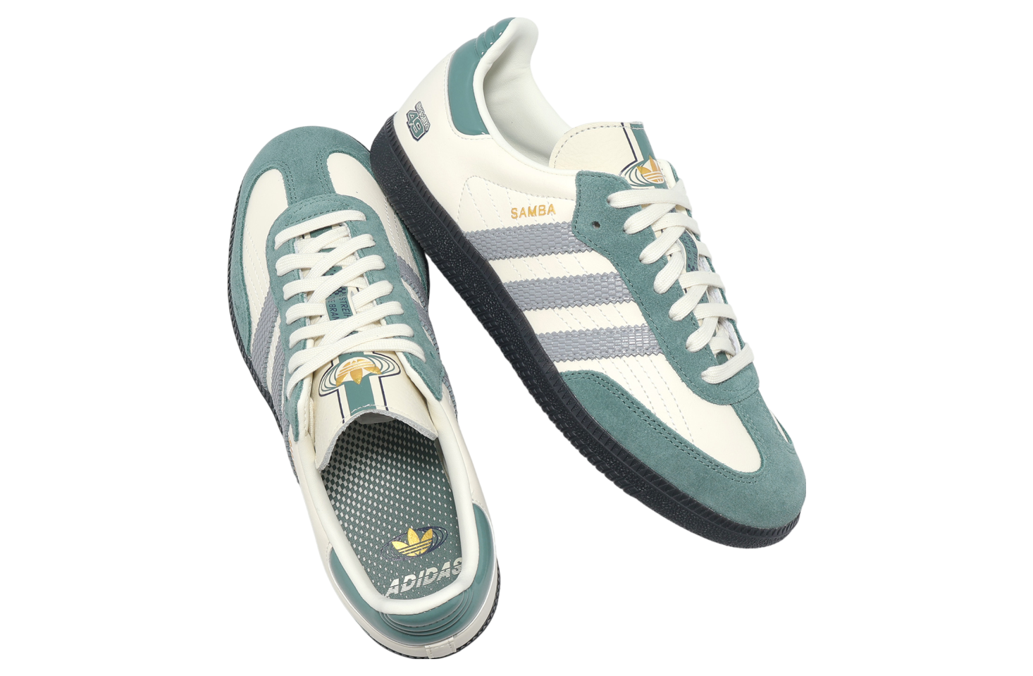 Adidas Samba Og Off White / Halo Silver