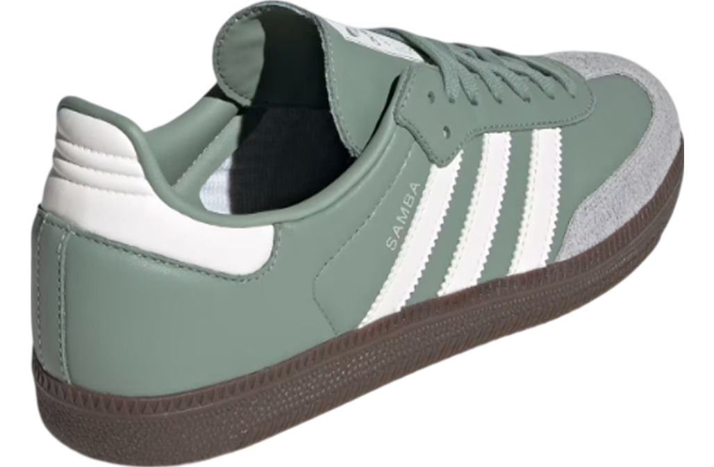 Adidas Samba Og Silver Green / Chalk White