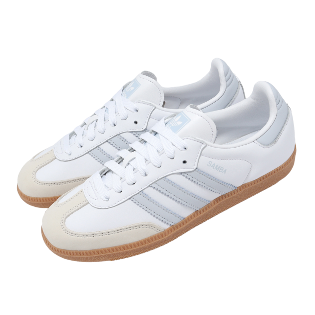 Adidas Samba OG W Cloud White / Halo Blue - Dec 2023 - IE0877 ...