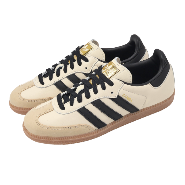 Adidas Samba OG W Cream San Strata / Black - Mar 2024 - ID0478