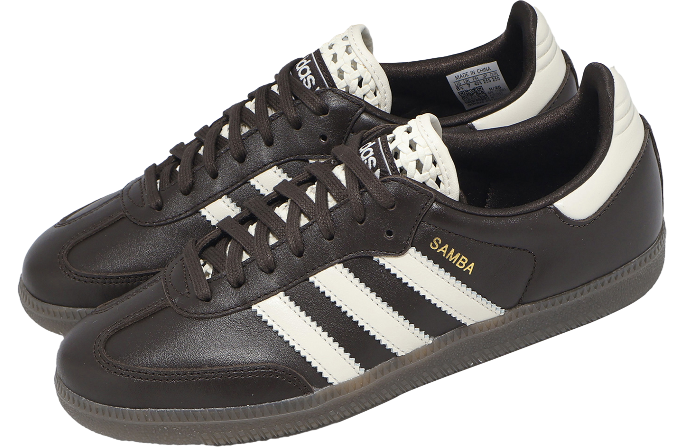 Adidas Samba OG W WMNS Aurora Coffee / Off White / Gold Metallic