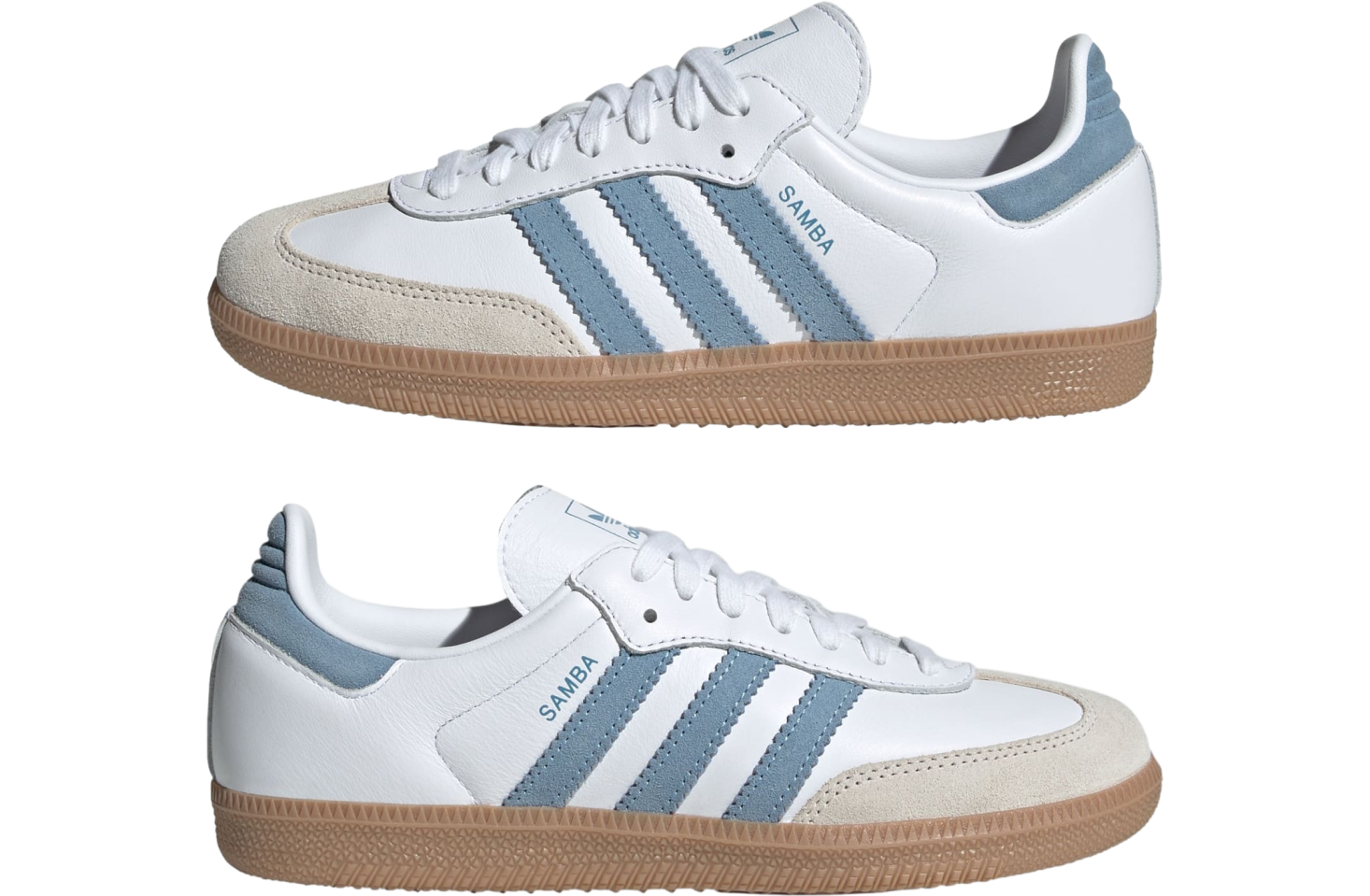 Adidas Samba Og Wmns Cloud White / Alumina / Ash Blue