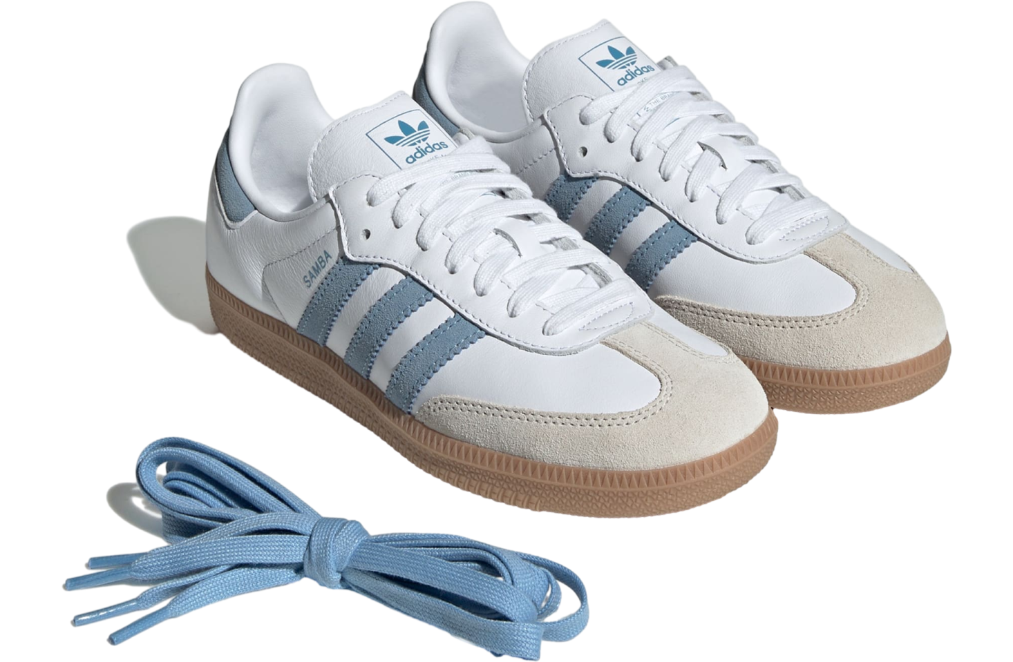 Adidas Samba Og Wmns Cloud White / Alumina / Ash Blue