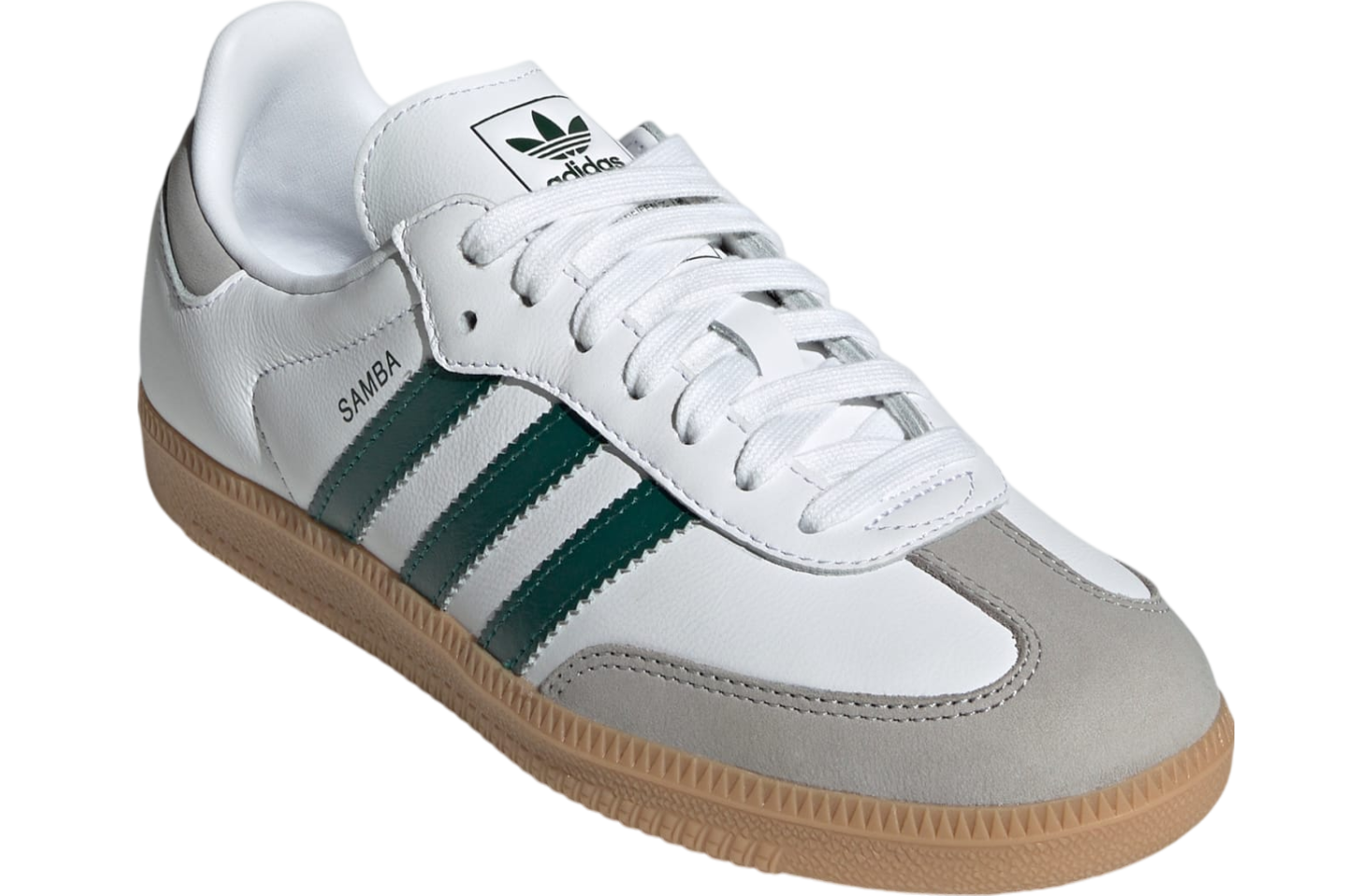 Adidas Samba OG WMNS Cloud White / Collegiate Green