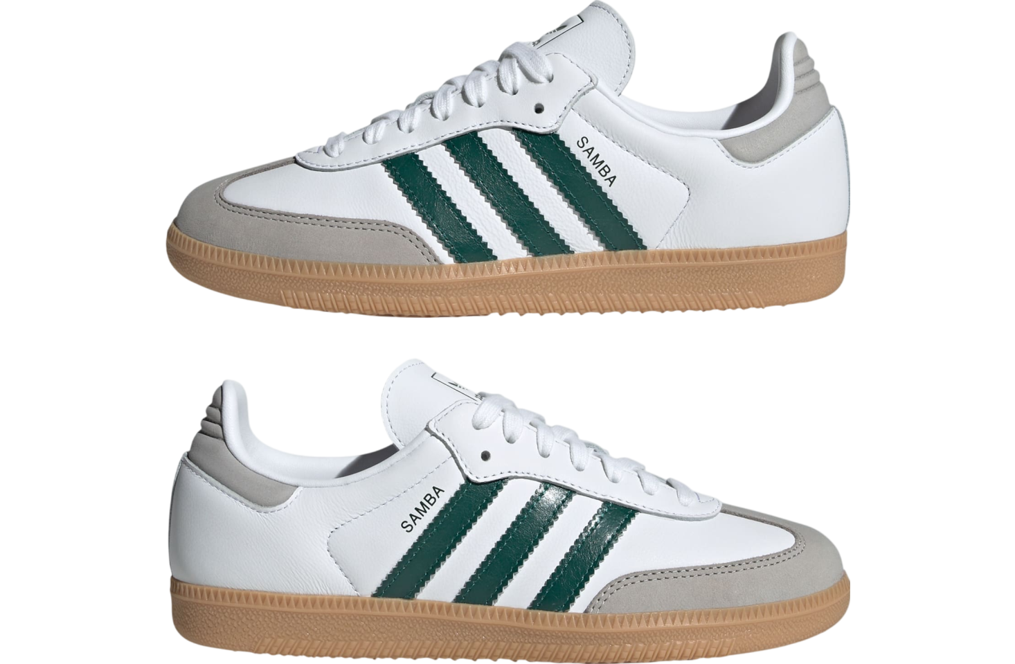 Adidas Samba OG WMNS Cloud White / Collegiate Green