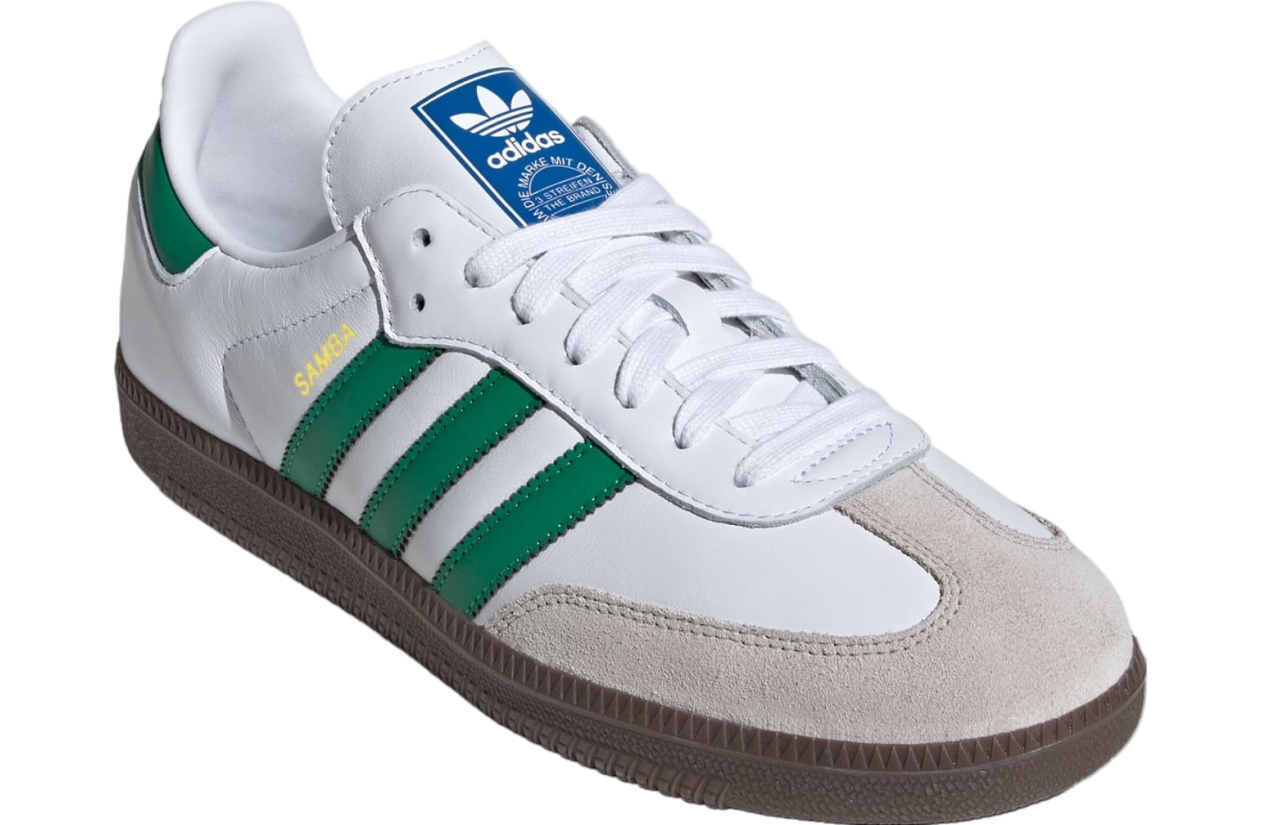 Adidas Samba Og Wmns Cloud White / Green