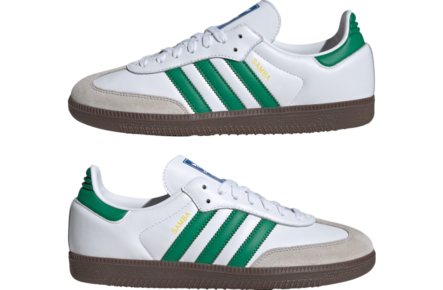 Adidas Samba Og Wmns Cloud White / Green