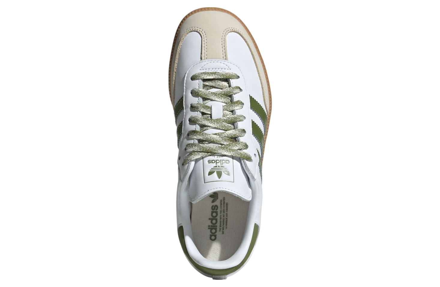 Adidas Samba OG WMNS Cloud White / Tech Olive