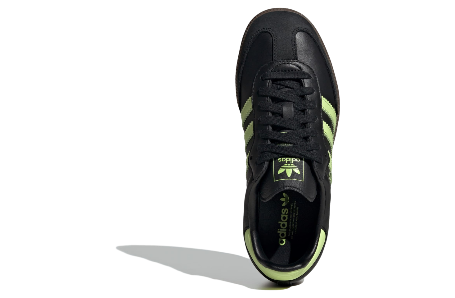 Adidas Samba OG WMNS Core Black / Pulse Lime