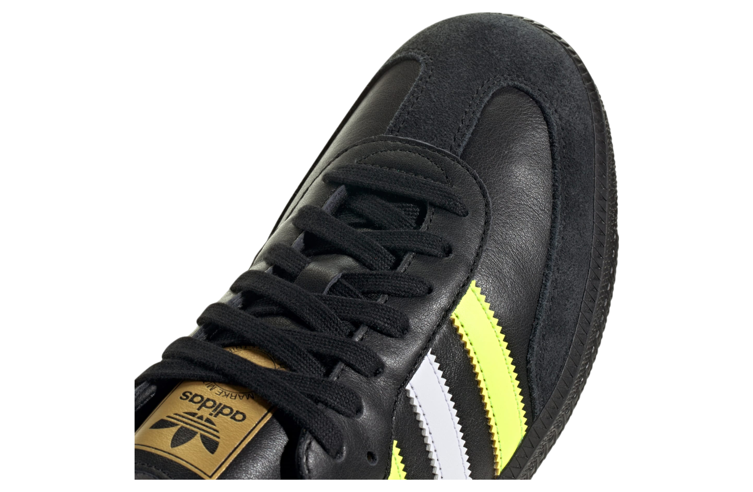 Adidas Samba Og WMNS Core Black / Solar Yellow