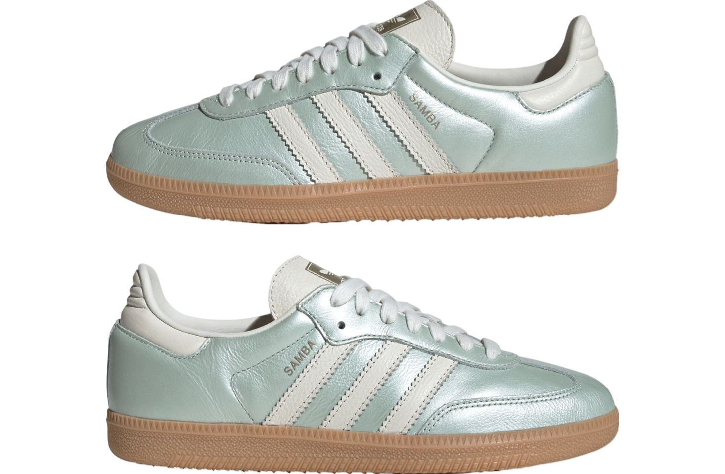 Adidas Samba Og WMNS Linen Green Met. / Off White