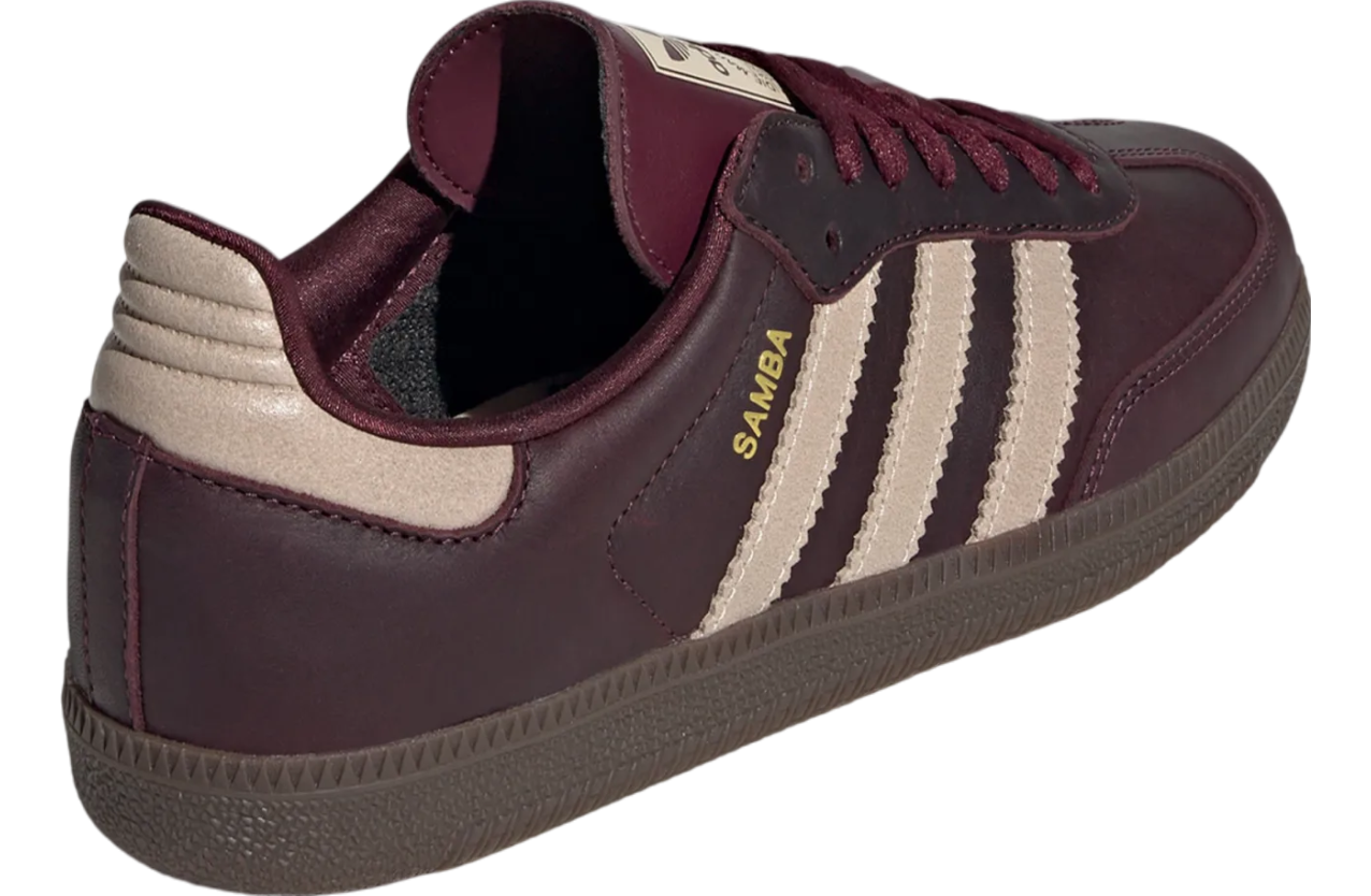 Adidas Samba OG WMNS Maroon / Crystal Sand