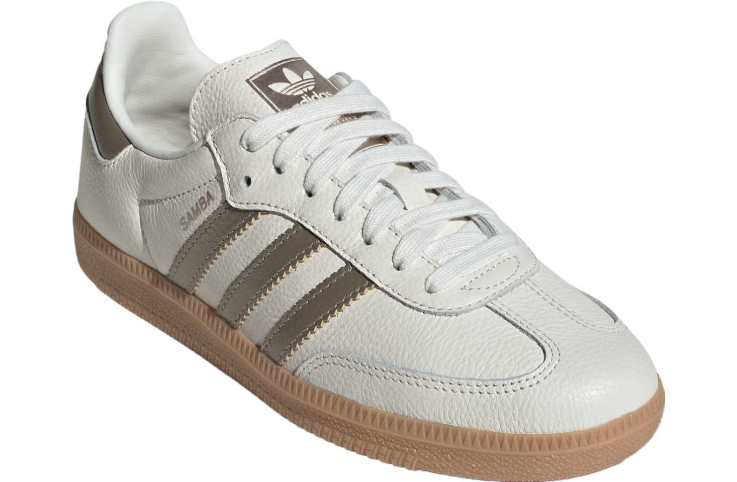 Adidas Samba Og WMNS Off White Cyber Metallic Gum Nov 2023 IG1964 KicksOnFire