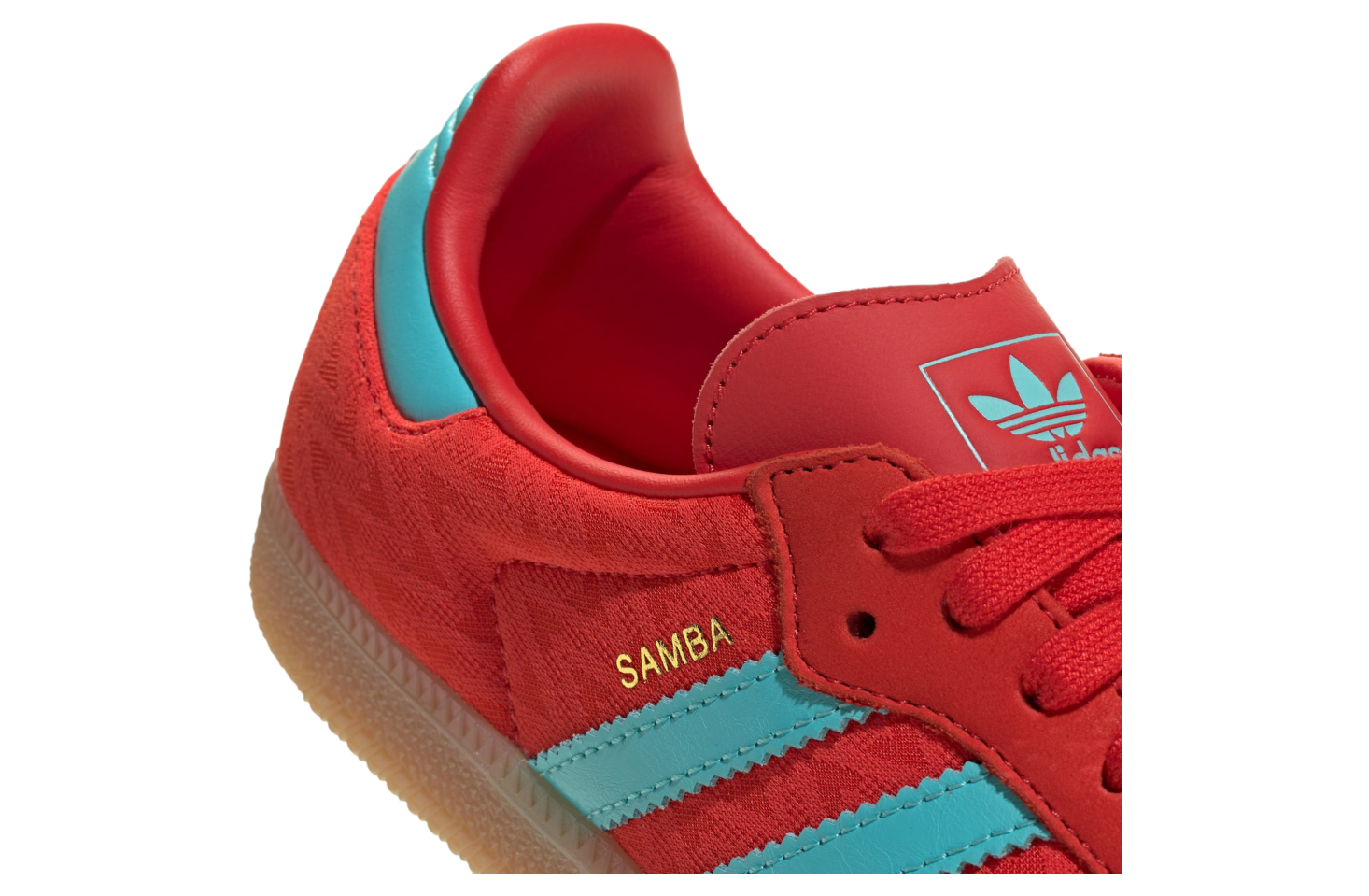 Adidas Samba OG WMNS Red / Pulse Aqua