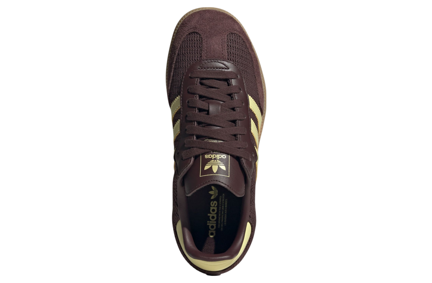 Adidas Samba OG WMNS Shadow Brown / Powder Yellow