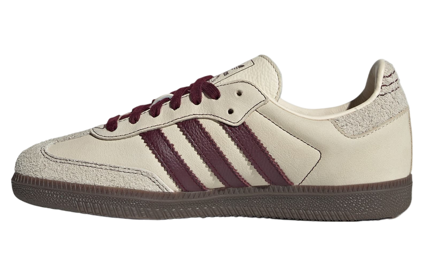 Adidas Samba Og WMNS Wonder White / Maroon