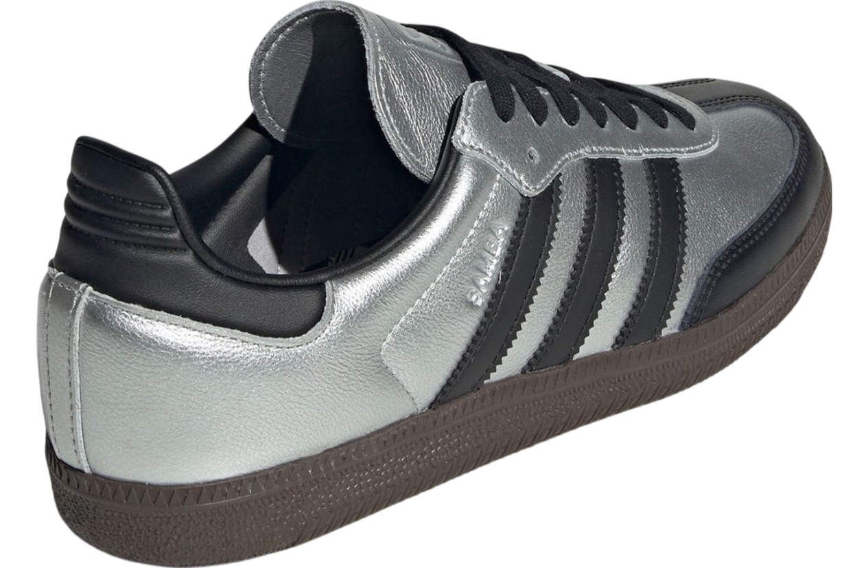 Adidas Samba Silver Metallic / Core Black