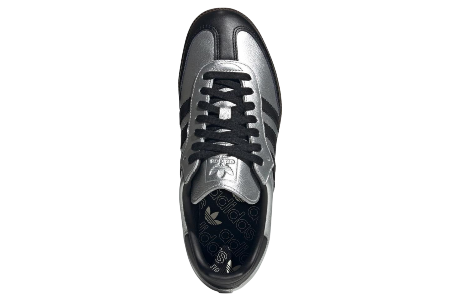Adidas Samba Silver Metallic / Core Black