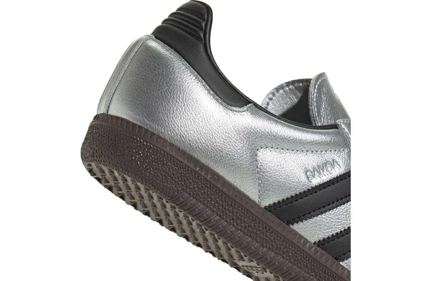 Adidas Samba Silver Metallic / Core Black