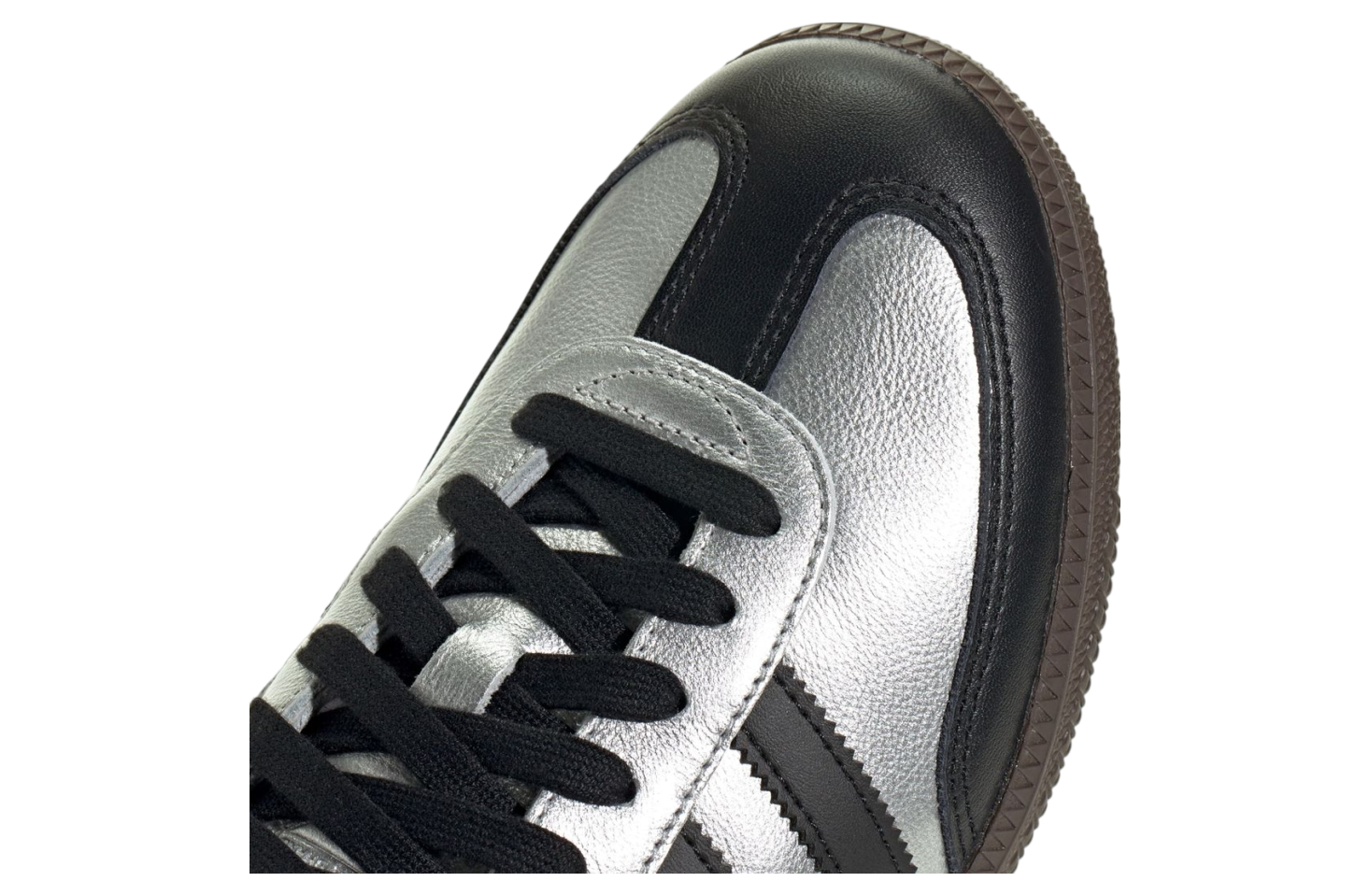 Adidas Samba Silver Metallic / Core Black