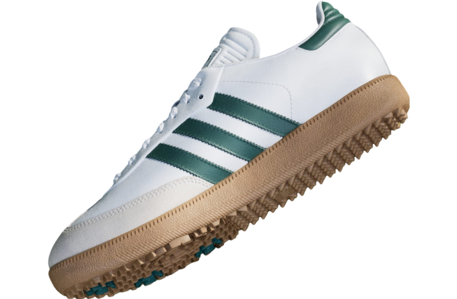 Adidas Samba Spikeless Cloud White / Collegiate Green