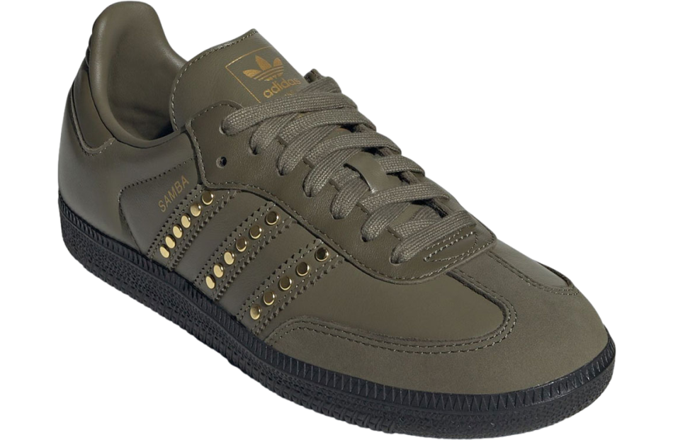Adidas Samba Wmns Medium Dark Khaki / Olive Strata