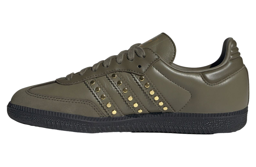 Adidas Samba Wmns Medium Dark Khaki / Olive Strata